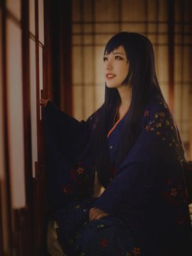 《Love Live!》田园海未未觉醒和服C O S_惟愿如轻风，伴君永长久 (12)