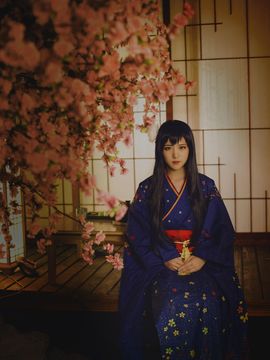 《Love Live!》田园海未未觉醒和服C O S_惟愿如轻风，伴君永长久 (13)
