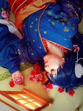 《Love Live!》田园海未未觉醒和服C O S_正月未觉醒鸟海 (5)