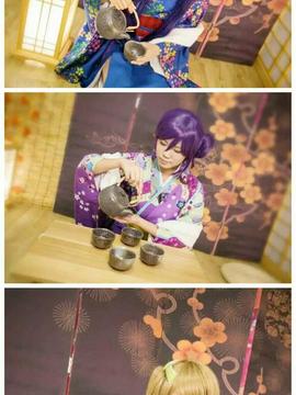 《Love Live!》田园海未未觉醒和服C O S_第一次拍的片，有好多不足之处 (2)