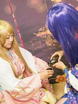《Love Live!》田园海未未觉醒和服C O S_第一次拍的片，有好多不足之处 (5)
