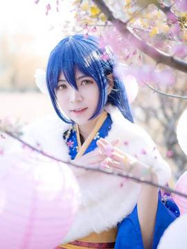 《Love Live!》田园海未未觉醒和服C O S_园田海未和服未觉醒 (2)