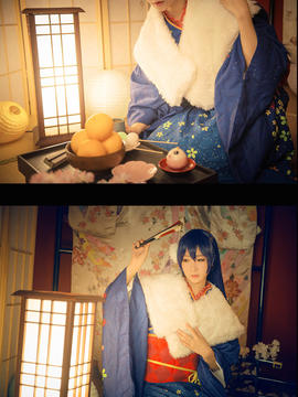 《Love Live!》田园海未未觉醒和服C O S_新春を安らかに (2)