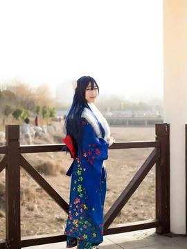 《Love Live!》田园海未未觉醒和服C O S_lovelive 正月和服未觉海 (7)
