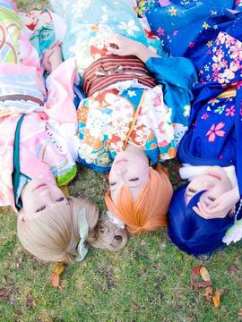《Love Live!》田园海未未觉醒和服C O S_新年快乐！！新的一年还请多多关照ლ(╹◡╹ლ) (1)