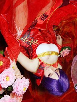 东条希同人新年旗袍COS_东条希同人新年旗袍 (2)