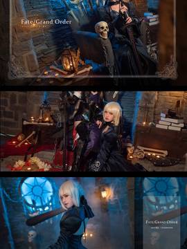 《命运长夜》Saber黑王二设C O S P L A Y_&Saber Alter (1)