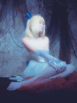 Saber UBW 调教ver C O S_saber调教服 (9)
