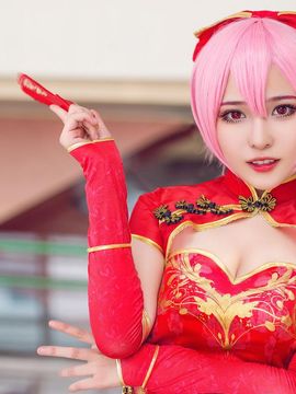 巡音流歌金丝雀旗袍_Luka 金丝雀 场照正片 (6)