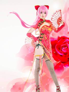 巡音流歌金丝雀旗袍_金丝雀LUKA (2)