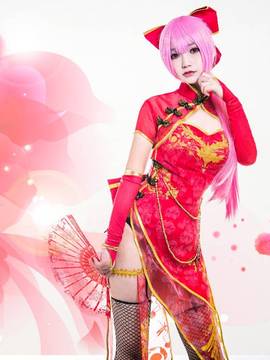 巡音流歌金丝雀旗袍_金丝雀LUKA (3)