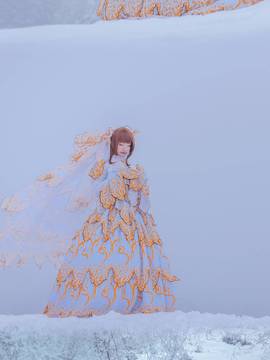 《翼年代记》小樱婚纱 C O S P L A Y_翼年代记 (2)