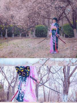 两仪式和服cos_空之境界 (1)
