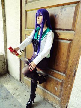 Highschool of the Dead - Busujima Saeko cosplay by Daireth Winehouse_006