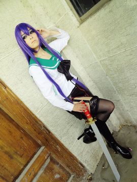 Highschool of the Dead - Busujima Saeko cosplay by Daireth Winehouse_007