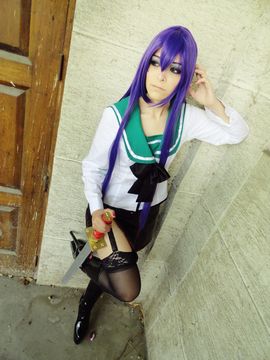 Highschool of the Dead - Busujima Saeko cosplay by Daireth Winehouse_008