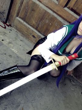 Highschool of the Dead - Busujima Saeko cosplay by Daireth Winehouse_014