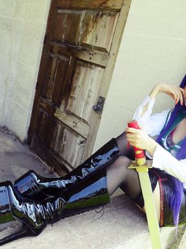 Highschool of the Dead - Busujima Saeko cosplay by Daireth Winehouse_015