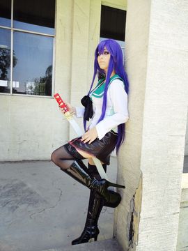 Highschool of the Dead - Busujima Saeko cosplay by Daireth Winehouse_018