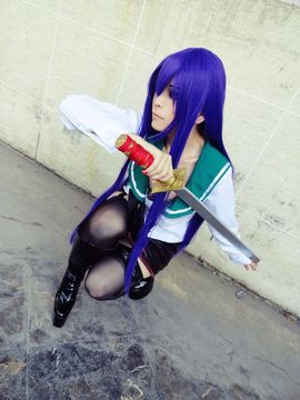 Highschool of the Dead - Busujima Saeko cosplay by Daireth Winehouse_019
