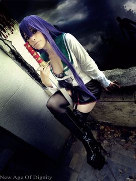 Highschool of the Dead - Busujima Saeko cosplay by Daireth Winehouse_020