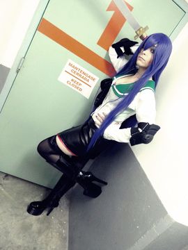 Highschool of the Dead - Busujima Saeko cosplay by Daireth Winehouse_025