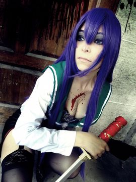 Highschool of the Dead - Busujima Saeko cosplay by Daireth Winehouse_028