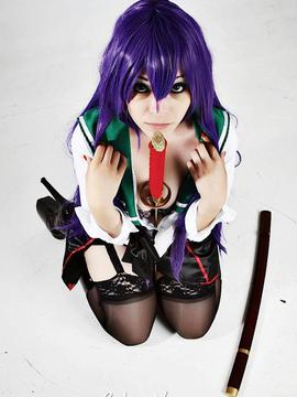 Highschool of the Dead - Busujima Saeko cosplay by Daireth Winehouse_029