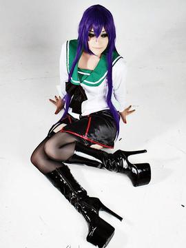 Highschool of the Dead - Busujima Saeko cosplay by Daireth Winehouse_035