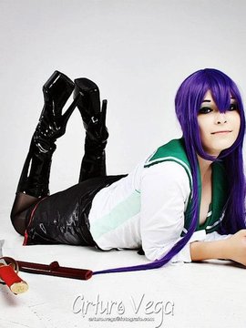 Highschool of the Dead - Busujima Saeko cosplay by Daireth Winehouse_037