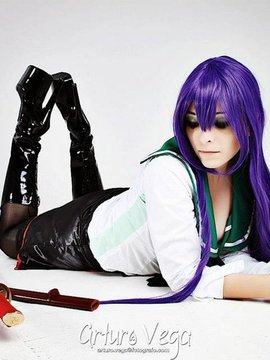 Highschool of the Dead - Busujima Saeko cosplay by Daireth Winehouse_038