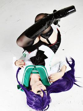 Highschool of the Dead - Busujima Saeko cosplay by Daireth Winehouse_040