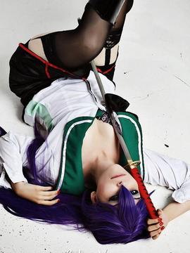 Highschool of the Dead - Busujima Saeko cosplay by Daireth Winehouse_043