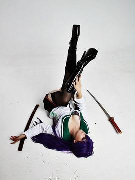 Highschool of the Dead - Busujima Saeko cosplay by Daireth Winehouse_044