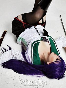 Highschool of the Dead - Busujima Saeko cosplay by Daireth Winehouse_045