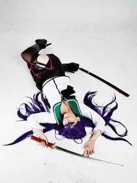 Highschool of the Dead - Busujima Saeko cosplay by Daireth Winehouse_048