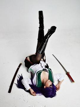 Highschool of the Dead - Busujima Saeko cosplay by Daireth Winehouse_050
