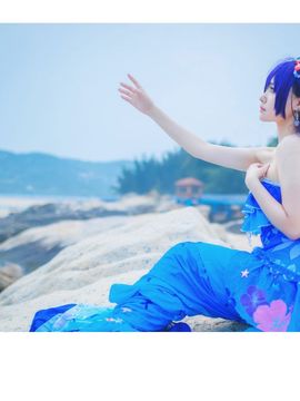 海未人鱼未觉醒 COS_海未人鱼未觉醒 (2)