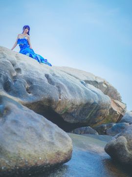 海未人鱼未觉醒 COS_海未人鱼未觉醒 (5)