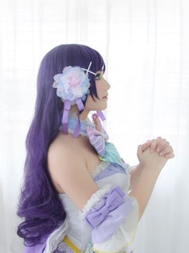 白色情人节东条希cos_白色情人节东条希 (2)