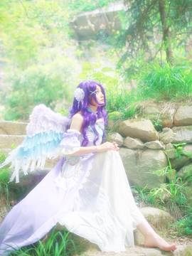 白色情人节东条希cos_飘落人间的白情天使 (1)