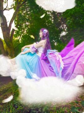 白色情人节东条希cos_飘落人间的白情天使 (10)