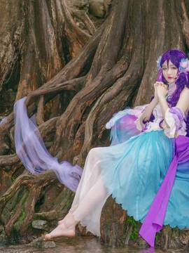 白色情人节东条希cos_飘落人间的白情天使 (12)