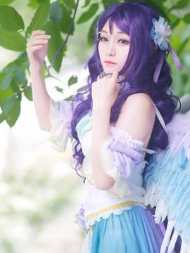 白色情人节东条希cos_飘落人间的白情天使 (16)