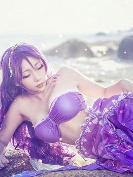 东条希魔美人鱼ver C O S P L A Y_与希希希的一生一世 (6)