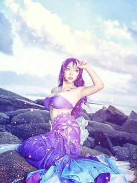 东条希魔美人鱼ver C O S P L A Y_与希希希的一生一世 (7)