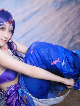 东条希魔美人鱼ver C O S P L A Y_LoveLive-人魚覺醒希 (7)