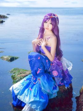 东条希魔美人鱼ver C O S P L A Y_LoveLive-人魚覺醒希 (11)