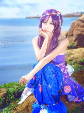 东条希魔美人鱼ver C O S P L A Y_LoveLive-人魚覺醒希 (12)