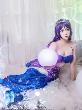 东条希魔美人鱼ver C O S P L A Y_东条希人鱼觉醒 (9)